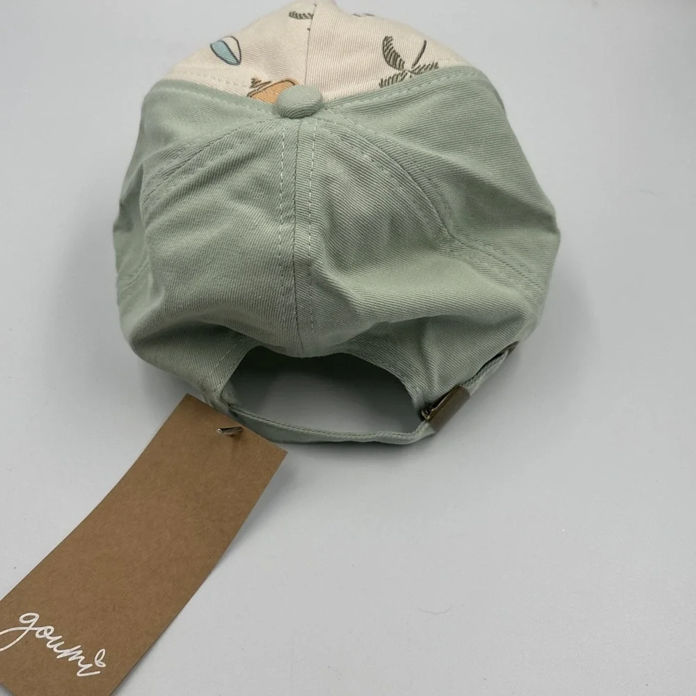 GOUMI Cap Hat StrapBack Adjustable Beach Palm Surf 22-23